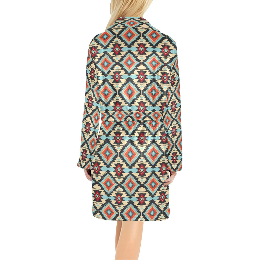 Colorado Aztec Women's Bath Robe