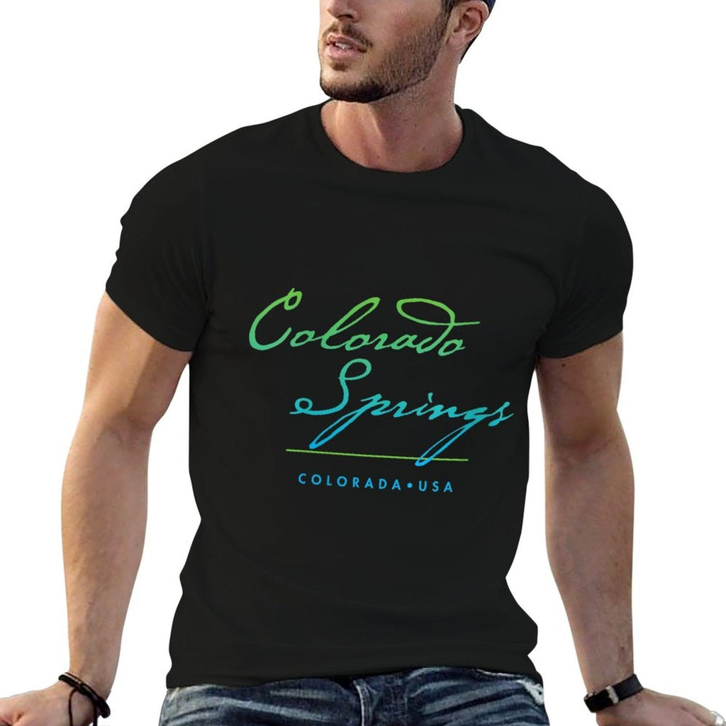 Womens Colorado Springs Colorado  Slim-fit Cut T-Shirt