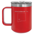 New Mexico Heart 15 oz Mug | Red