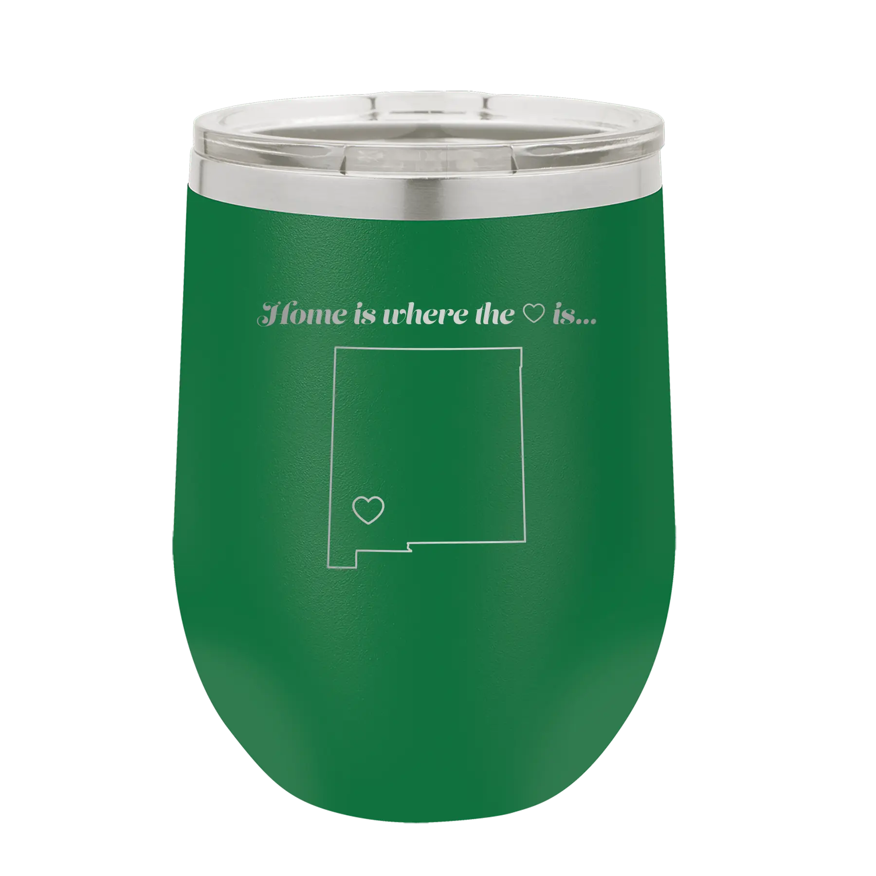 New Mexico Heart Wine Cup | Green