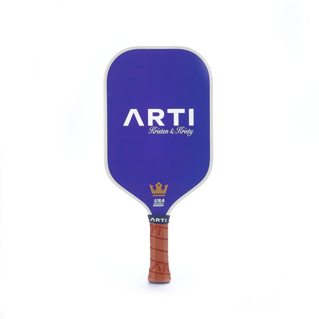 ARTI 16mm Carbon Fiber Kristen&Kristy "GAME ON" Pickleball Paddle