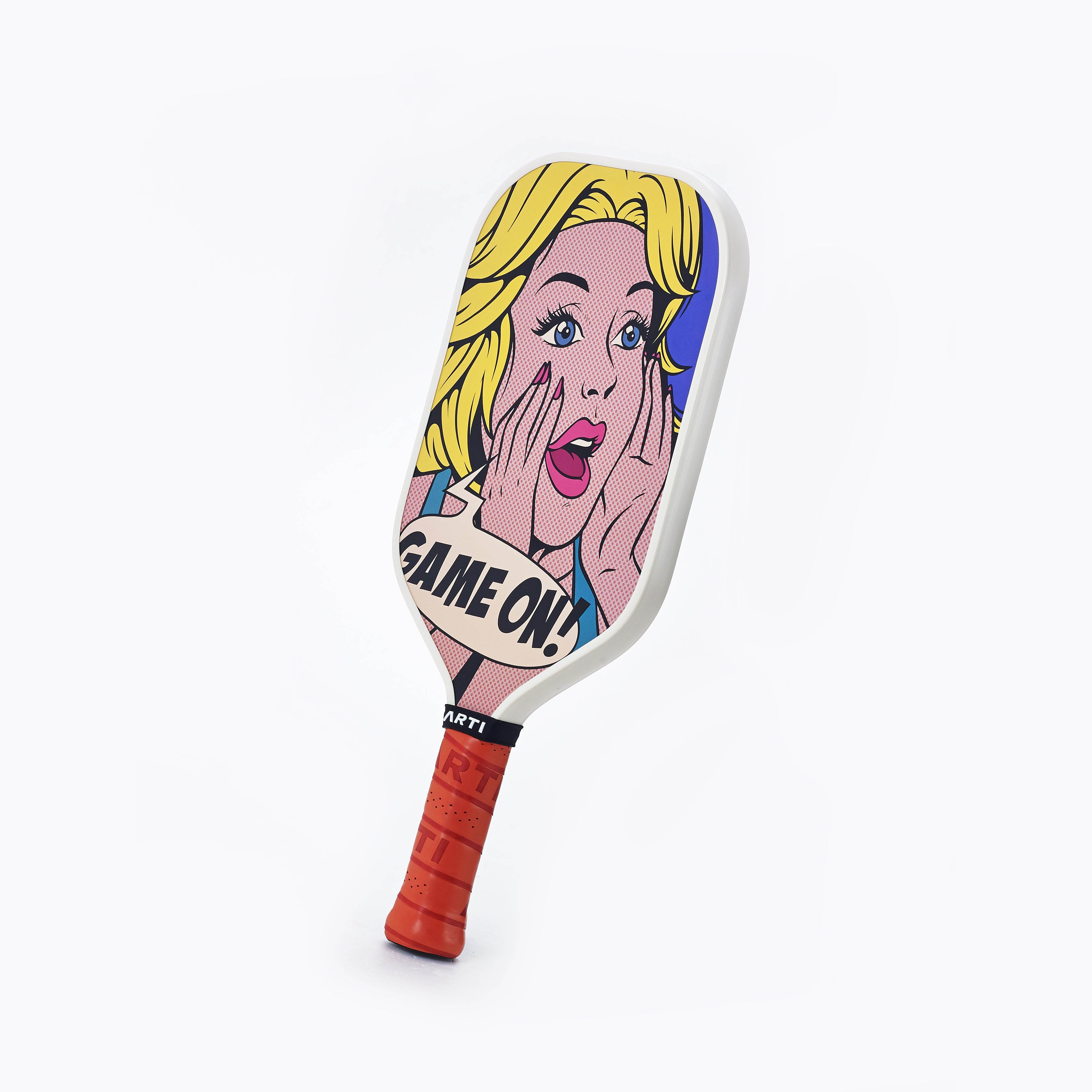 ARTI 16mm Carbon Fiber Kristen&Kristy "GAME ON" Pickleball Paddle
