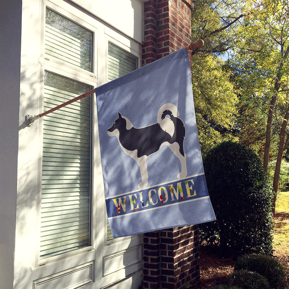 Greenland Dog Welcome Flag Canvas House Size BB8338CHF