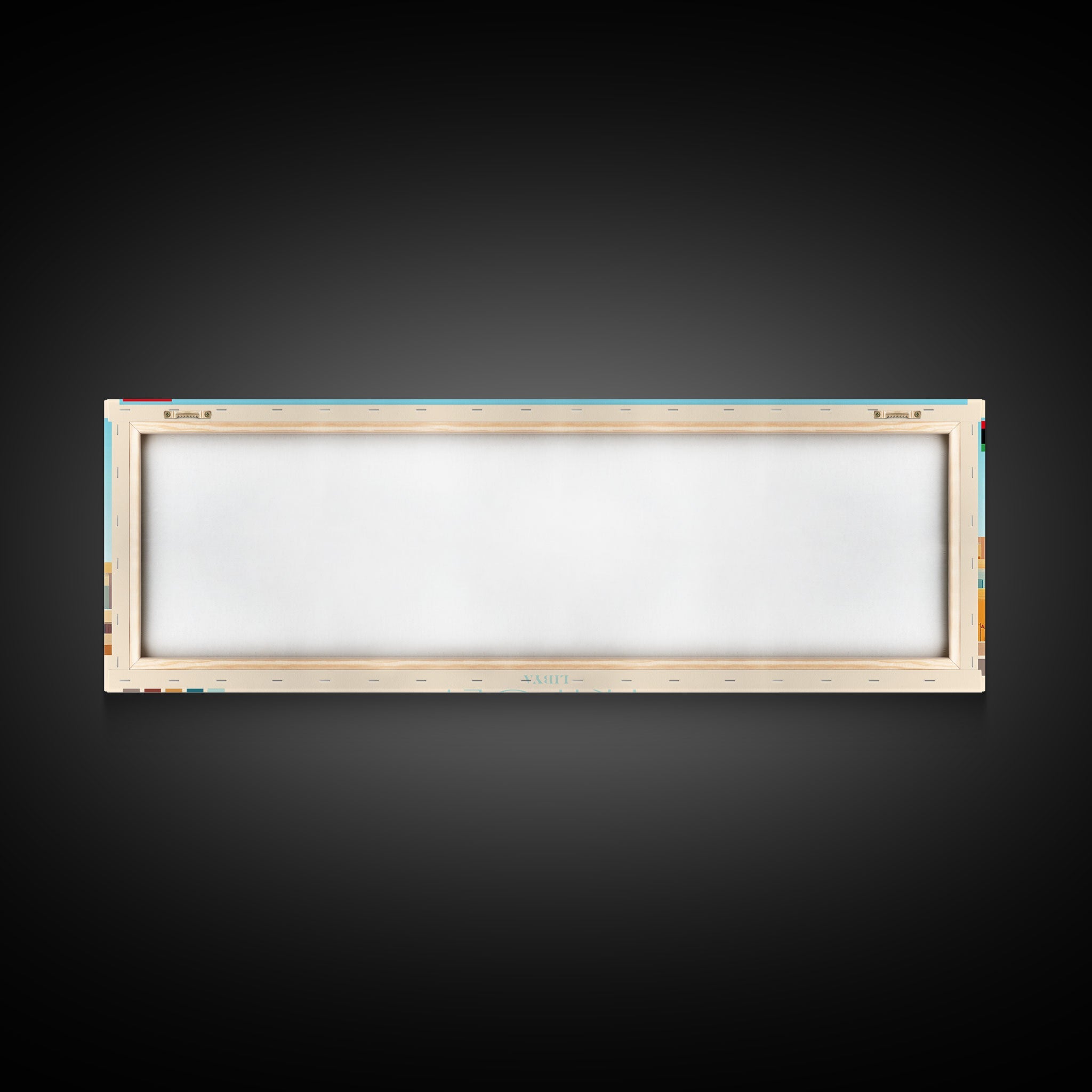 Panoramic Travel Poster Tripoli, Libya Canvas Print, Tripoli, Libya Painting, Libya Art, Tripoli Travel Art, Guest Room Painting