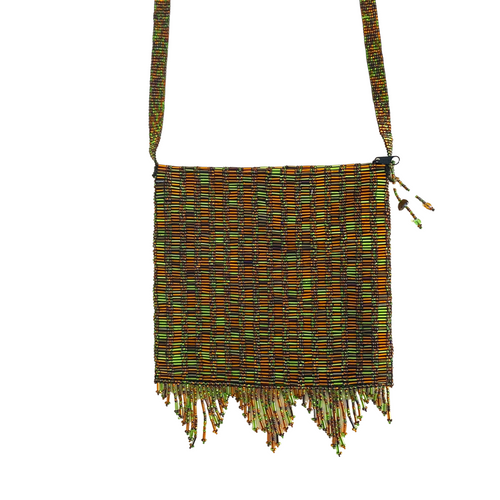 Bangle Bead Cross Body Purse - Guatemala