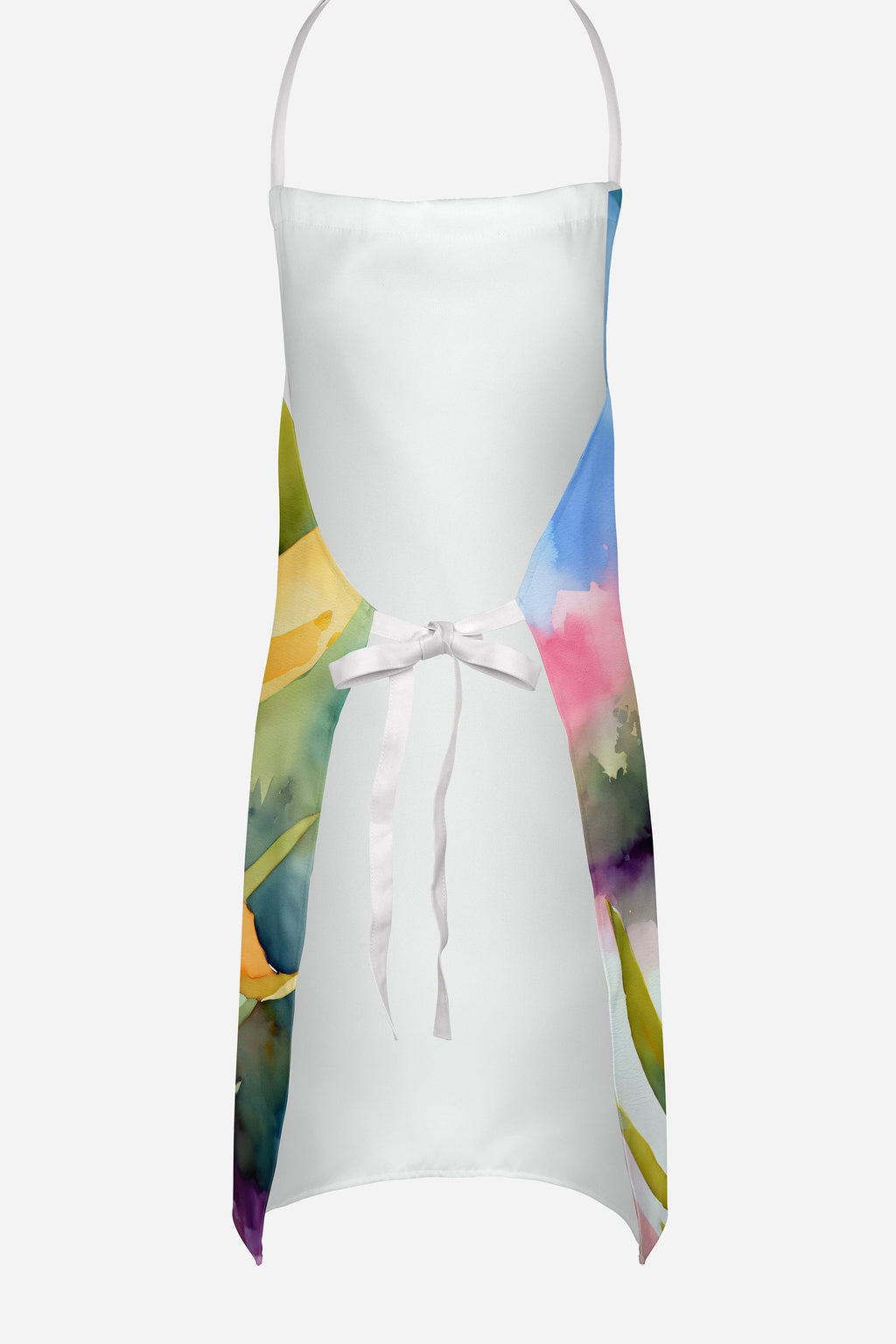 New Mexico Yucca Flower in Watercolor Apron – Artist-Designed Kitchen, BBQ & Craft Apron DAC1689APRON