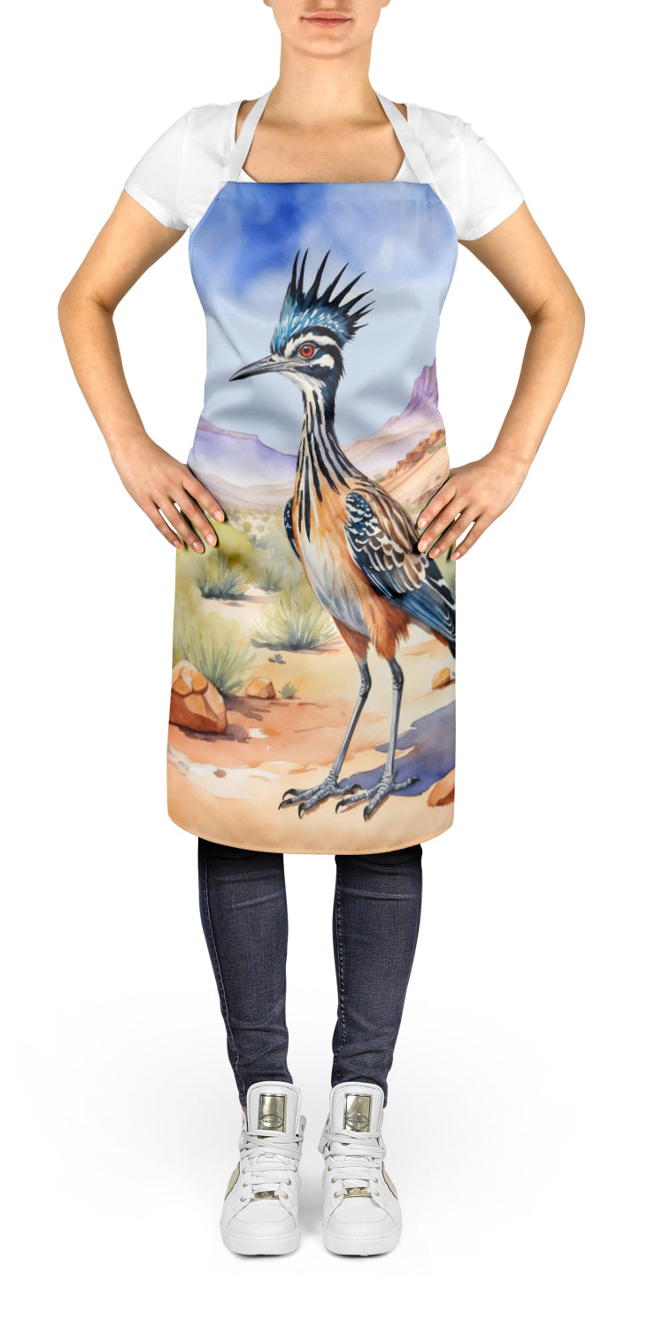 New Mexico Greater Roadrunner Apron – Artist-Designed Kitchen, BBQ & Craft Apron