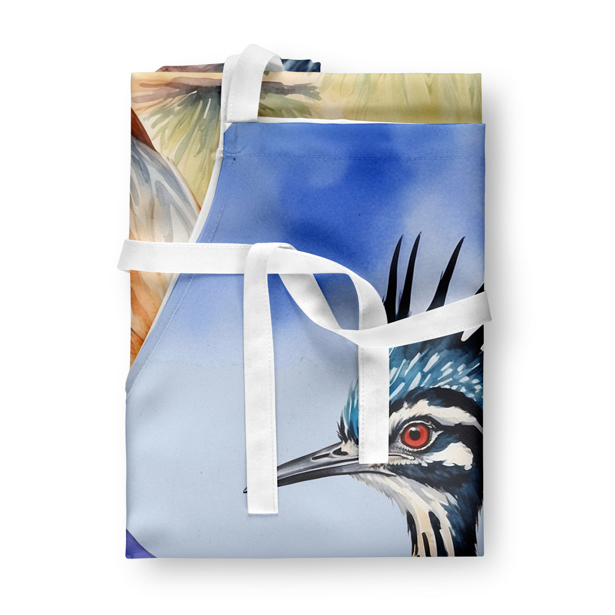 New Mexico Greater Roadrunner Apron – Artist-Designed Kitchen, BBQ & Craft Apron