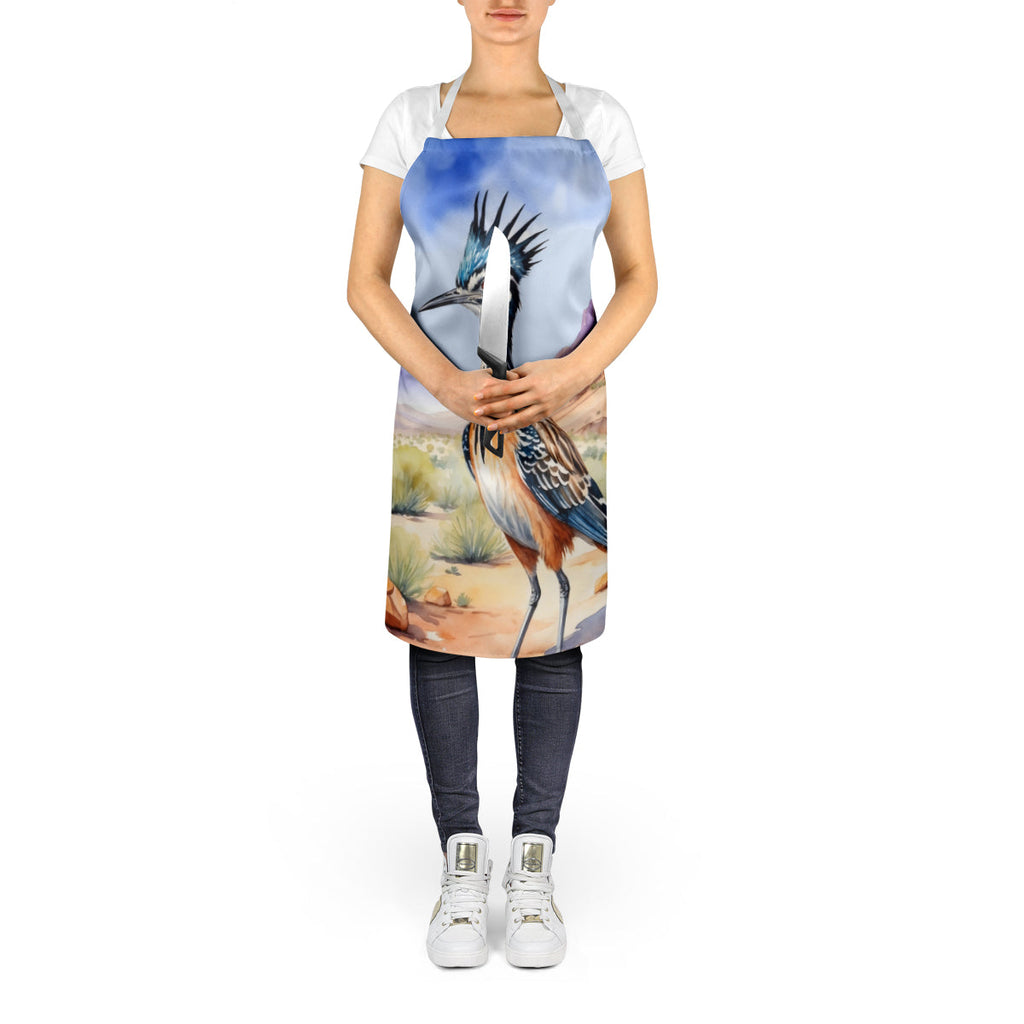 New Mexico Greater Roadrunner Apron – Artist-Designed Kitchen, BBQ & Craft Apron