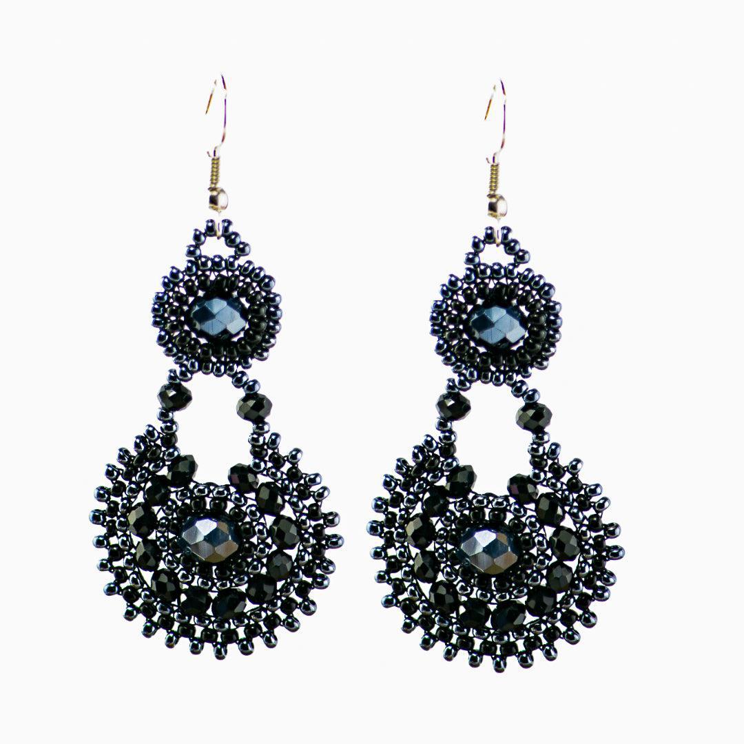 Chloe Seed Bead Earrings - Guatemala