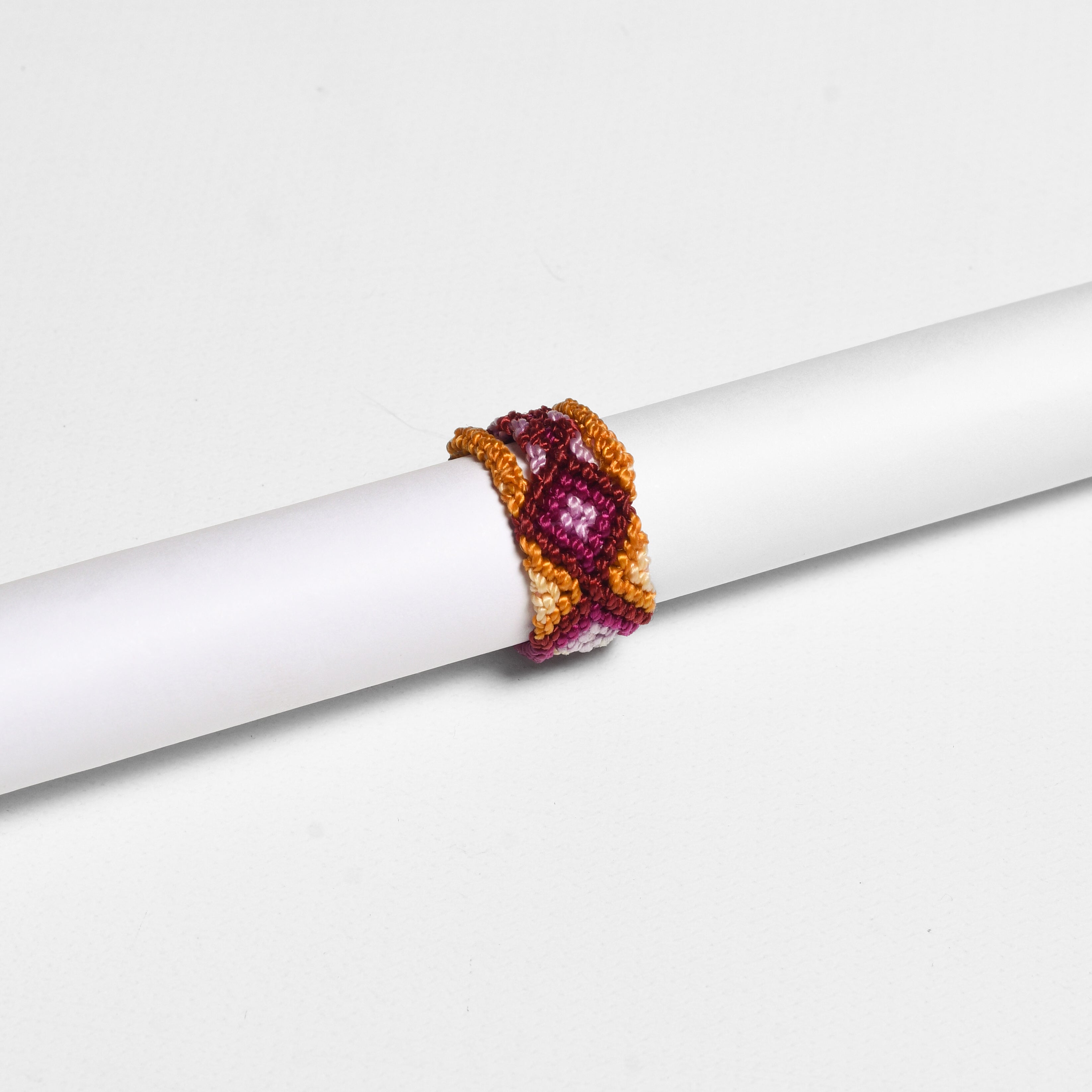 Friendship Macrame Woven Ring - Mexico