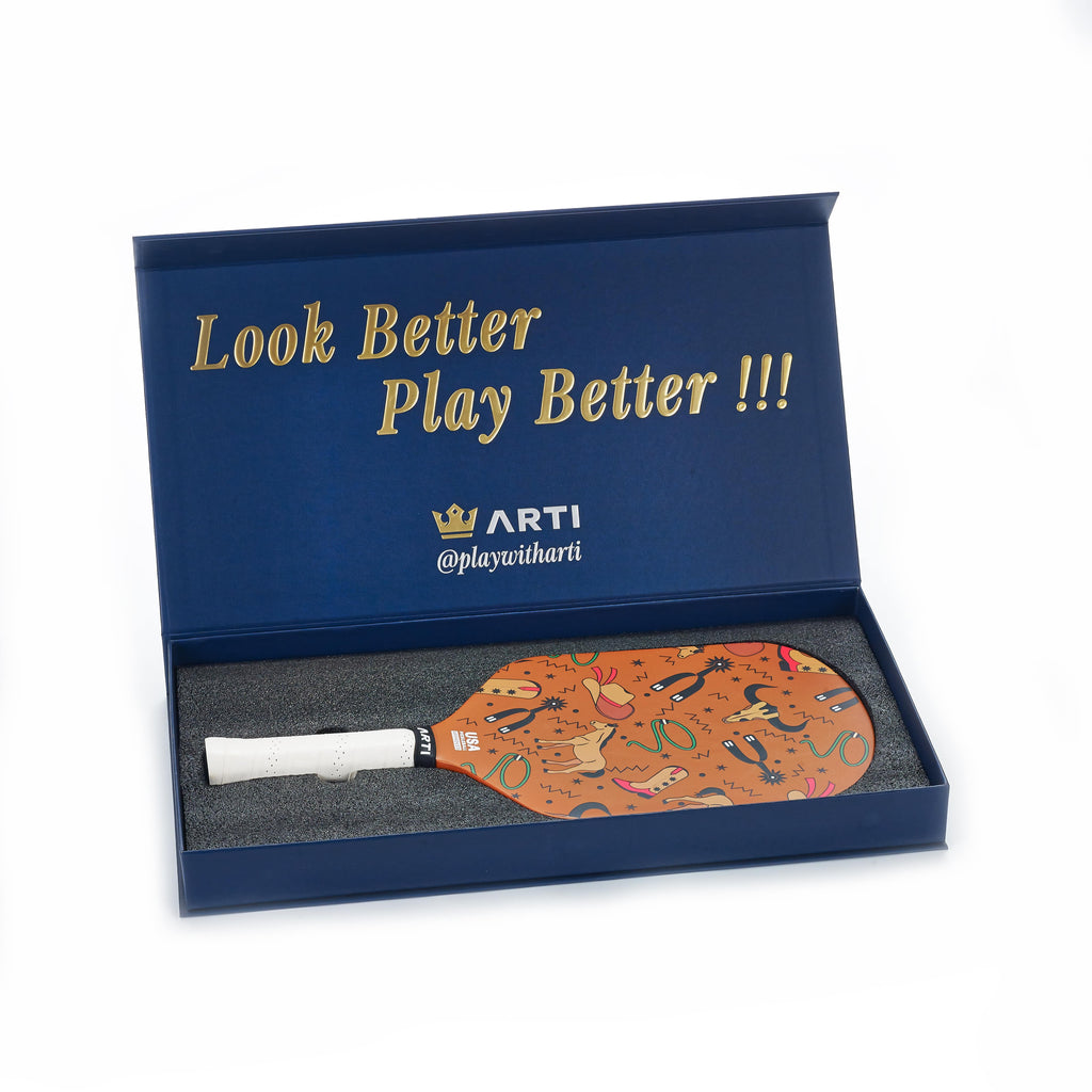 ARTI 16mm Carbon Fiber "TEXAS" Pickleball Paddle