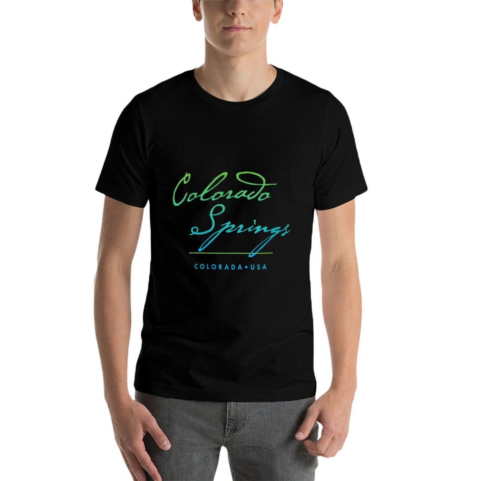 Womens Colorado Springs Colorado  Slim-fit Cut T-Shirt
