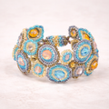 Bola Seed Bead Magnetic Closure Bracelet - Guatemala
