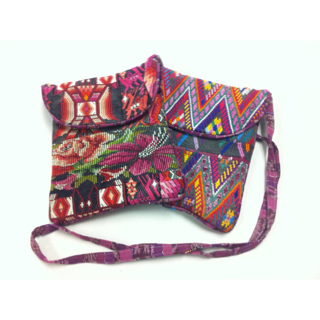 Messenger Up-cycled Huipil Crossbody One-of-a-Kind Bag - Guatemala