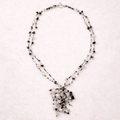 Roxana Czech Glass Beaded Fringe Pendant Necklace – Guatemala
